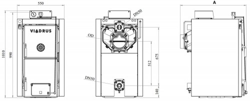 CAZAN VIADRUS HERCULES U22D 45 KW