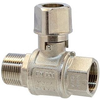 Robinet concesie subteran pentru apă, cu racorduri de 1" IE, Tecnovielle