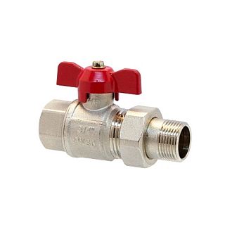 ROBINET SFERIC PENTRU APĂ CU OLANDEZ 1/2” TECNOVIELLE