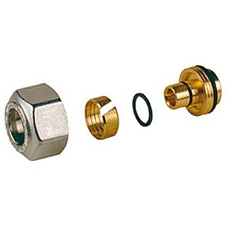 Racord pentru ţeavă PE-Xa, R179AM 17x(16x2) mm