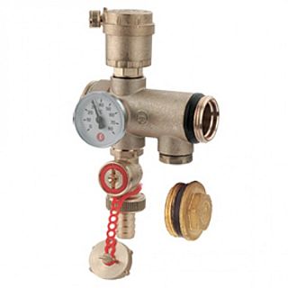 Element de capăt complet cu 5 căi, filet autoetanşant, 1”, R 554D