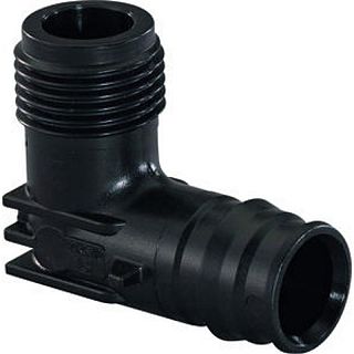 Cot Uponor Q&E PPSU, 90°, cu filet exterior, 16-1/2"FE