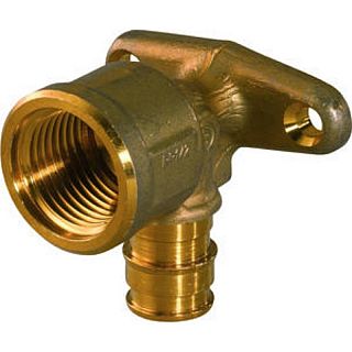 Cot terminal cu talpă Uponor Q&E alamă, 20-1/2" FI