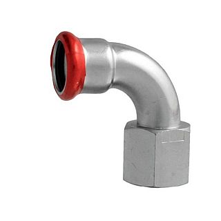 FIX TREND Steel press curbă 90° 22x3/4" int.