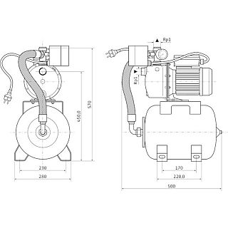 WILO- JET HWJ 20L 203
