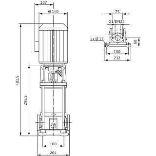WILO- MULTIVERT MVI 203