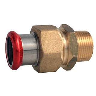 FIX TREND Steel press piesă trecere cu olandez 18 mm-3/4" ext.