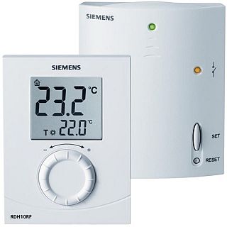 SIEMENS RDH 10RF/SET termostat cu unde radio şi ecran LCD