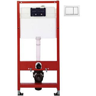 PACHET ÎNCASTRABIL  TECEBASE PENTRU WC CU ACŢIONARE FRONTALĂ, ÎNĂLŢIME 1120 MM