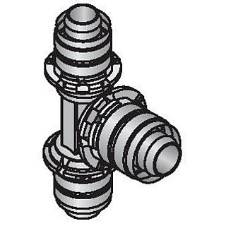 Teu Uponor cu sertizare 25-16-20